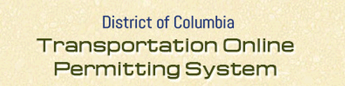 District of Columbia Transportation Online System